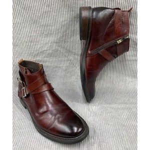 Men's Brown Leather Chukka Boots